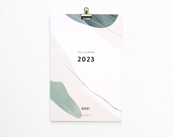 2023 Calendar | Wall Calendar 2023 | Art Calendar | Modern Calendar