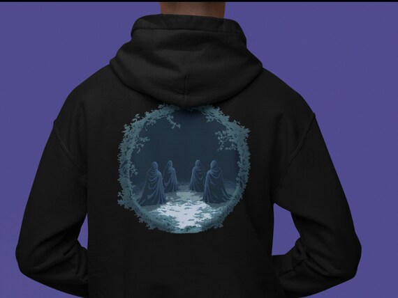 Lovecraftian Cultist Hoodie, Unisex Heavy Blend Hooded Sweatshirt 