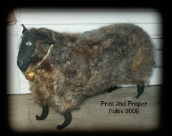 Primitive Wooly Sheep -mailed pattern