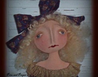Primitive Doll Epattern - Willow
