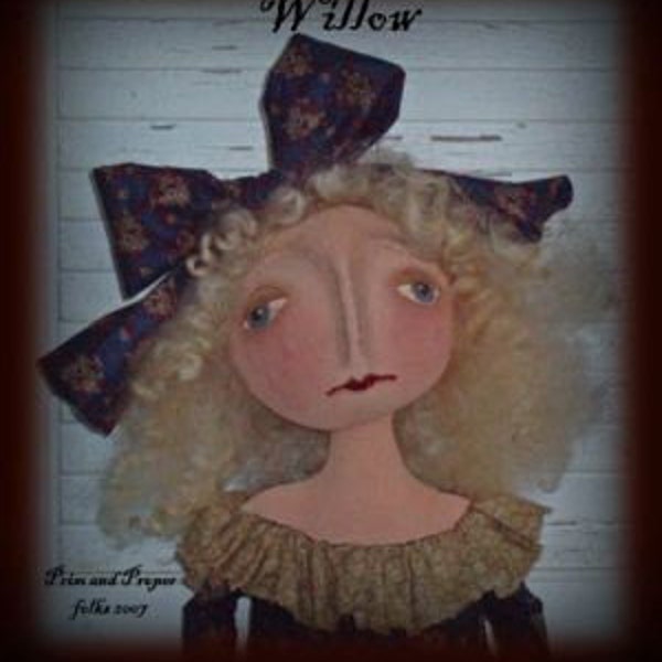 Primitive Doll Epattern - Willow