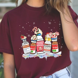 Christmas Pharmacy Shirt, Christmas Nurse Shirt, Pharmacist Christmas Shirt, Pharmacy Tech  Xmas Shirt, Pharmacist Gift, Medical Worker Gift