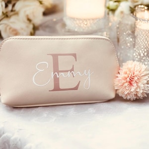 Kosmetiktasche personalisiert, Make up base, perfektes Geschenk zum Muttertag,Geburtstag,Ostern,2 Größen