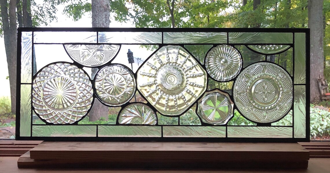 stained glass window collage stained glass window collage