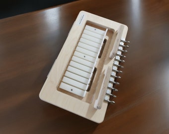 Custom 12-Wire Soap Cutter: Personalized Wooden Multi-Bar Slicer with Logo, Flat Model
