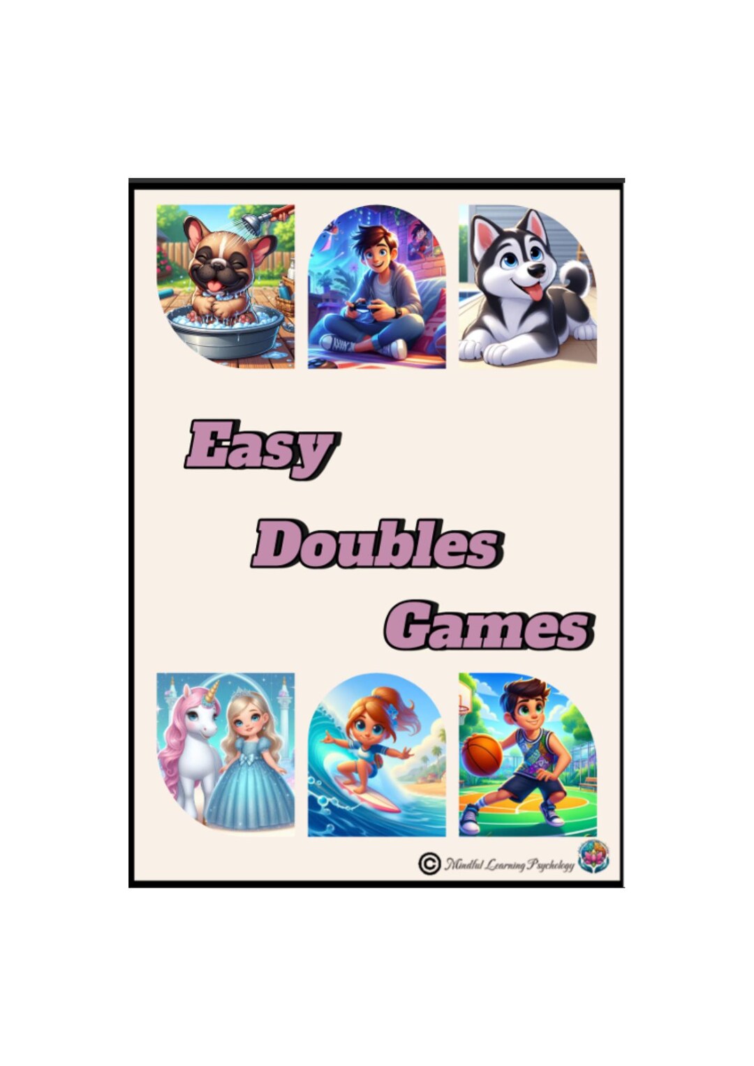Doubles Math Game - Etsy