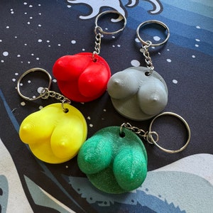 Boobie Keychains | multiple colors!