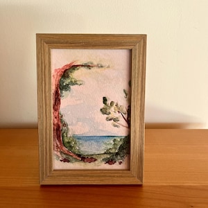 Kunst Postkarte // 10×14,8 cm Malerei Postkarte // Kunstdruck // Geschenk // Natur