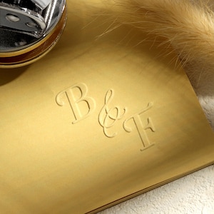 Grabador de bodas personalizado, grabador de invitaciones de boda personalizado, regalo para novios, sello de monograma personalizado, regalo de boda personalizado