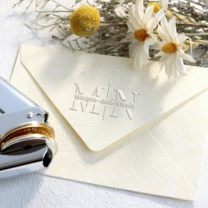 Grabador de monogramas personalizado para bodas, grabador de servilletas, grabador de bodas, grabador de sobres e invitaciones, personaliza tu logotipo.