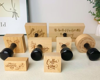 PERSONALIZZA IL TUO TIMBRO / Personalizza qualsiasi dimensione/design / Timbro con logo personalizzato / Timbro grande / Timbro per piccole imprese / Personalizza il tuo logo / Timbro in gomma