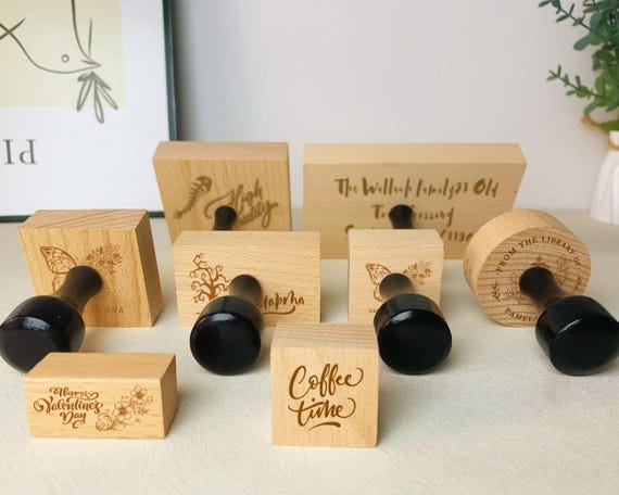 CUSTOM YOUR STAMP | Custom Any Size/Design | Personalized logo stamp | Large stamp | Small business stamp | Custom your logo  | Rubber stamp