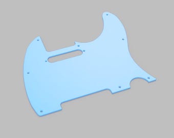 Harley Benton Telecaster Pickguard file in DXF, SVG, PDF, jpg, stl format