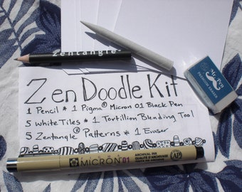 Zen Doodle Kit