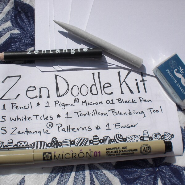 Zen Doodle - Etsy