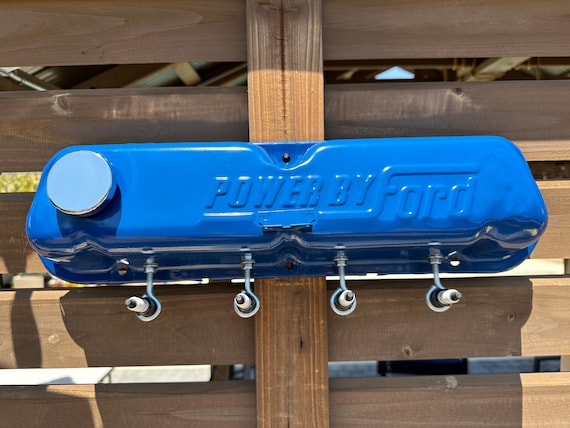 Vintage Auto Art: Power by Ford Valve Cover Rack - Etsy