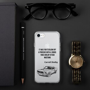 Clear Case for iPhone® car mustang shelby