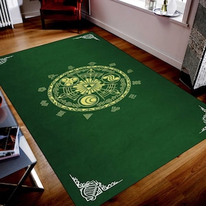 Zelda-kaarttapijt, tapijt The Legend of Zelda, tapijt voor gamekamers, tapijt voor gamekaarten, tapijt Zelda Art, tapijt voor videogames, gameroomdecor, kleurrijk Zelda-cadeautapijt