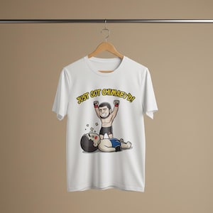 Khamzat Chimaev Funny MMA T-Shirt: UFC Fan Apparel