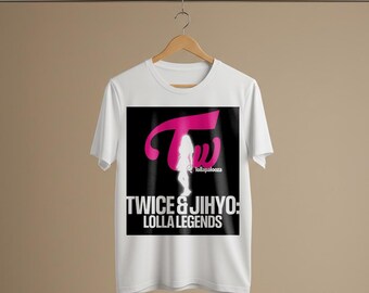 TWICE JIHYO うちわ・Tシャツ・タオルセット TWICE Tシャツとタオル