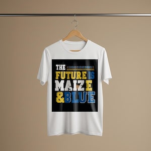 Michigan Wolverines T-Shirt: Maize & Blue Alumni Fan Gear
