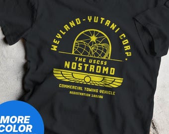 Weyland-Yutani Unisex T-Shirt, Alien Movie Shirt, Nostromo Tee, Building Better Worlds, Xenomorph Sci-Fi Tee, 80s Horror Merch, LV-426 Shirt