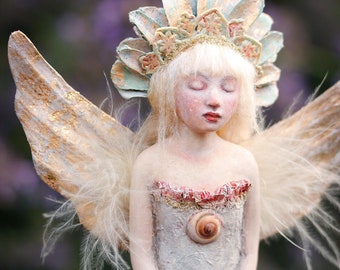 angel, handmade, ooak, figurines, sculpture, helping spirit