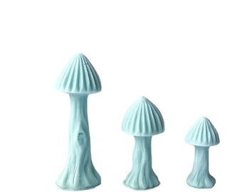 Mushroom Candle Silicone DIY Mold - Handmade Aromatherapy Decor - Candle Supplies