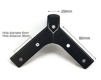 4 PCS of 12cm Metal Legs for Table, Support Feet Replacement for Home DIY Project TV Cabinet Dresser Couch Table