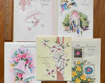 Vintage Greeting Cards Wedding and Anniversary Designs