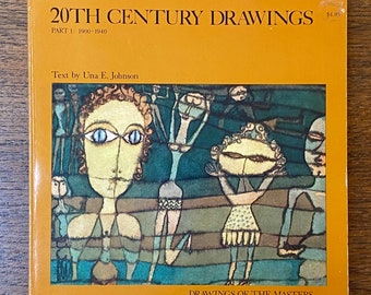 20th Century Drawings Part I: 1900-1940 text by Una E. Johnson 1964