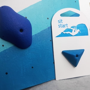 Light Blue Climbing Hold Pin