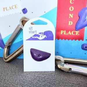 Purple Dual Tex Crimp Climbing Hold Pin