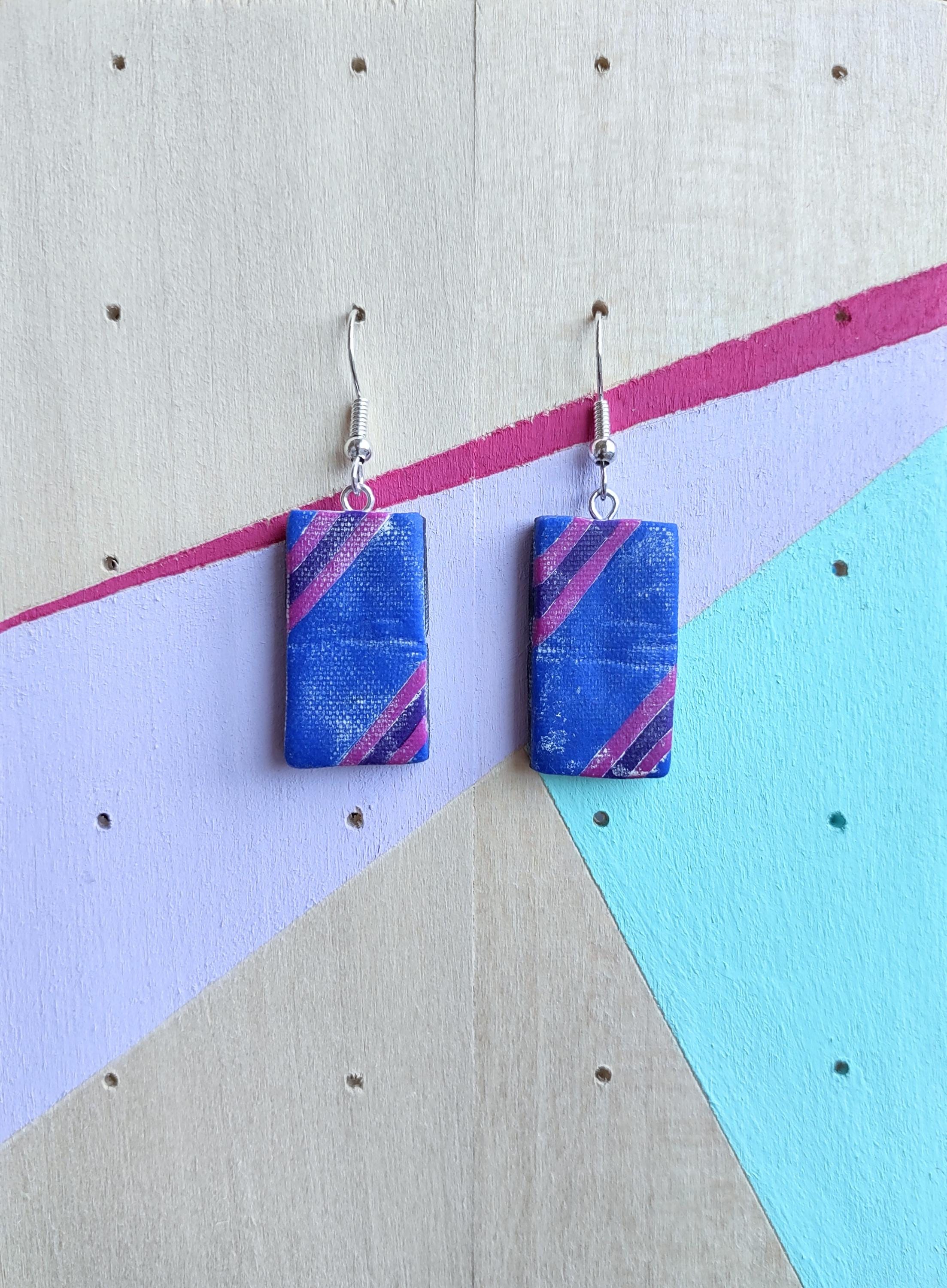 Custom Crash Pad Earrings