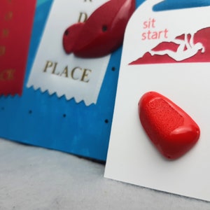 Red Climbing Hold Pin