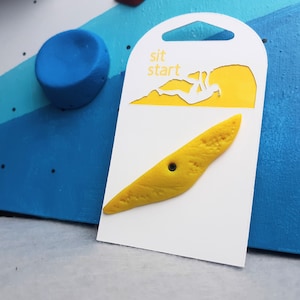 Yellow Climbing Hold Pin