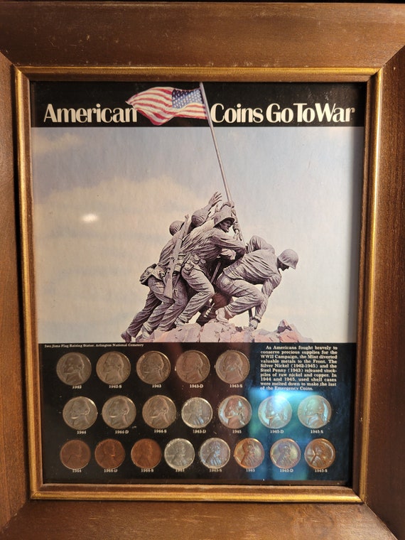 アメリカ、American Coins Go To War：1942/45 戦時下に発行された