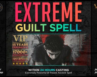 Extreme Guilt Spell: Regret & Conscience Awakening