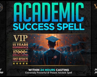 Academic Success Spell: Boost Focus & Memory