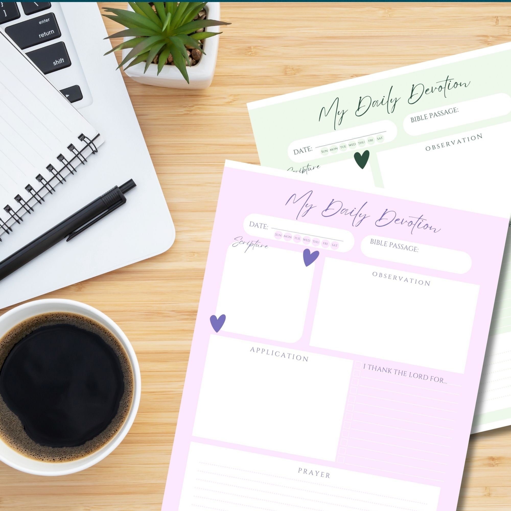 Christian Digital Journal Kit | Bible Study Tools | Goodnote Template ...