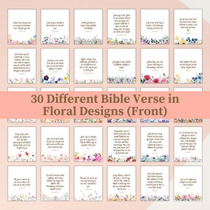 Printable Mini Prayer Cards | Bible Verses & Prayers | Scripture Based ...
