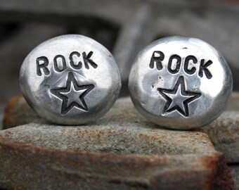 Cufflinks - Cuff Links - Rock Star