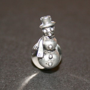 Tie Tack Snowman image 1