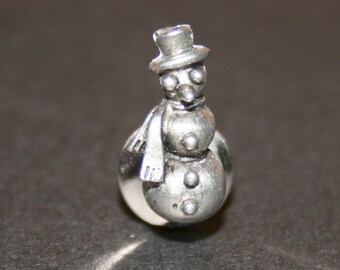 Tie Tack - Snowman