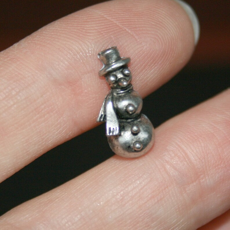 Tie Tack Snowman image 3