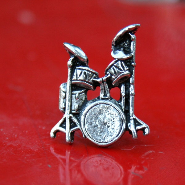 Drum Set Tie Tack - Lapel Pin