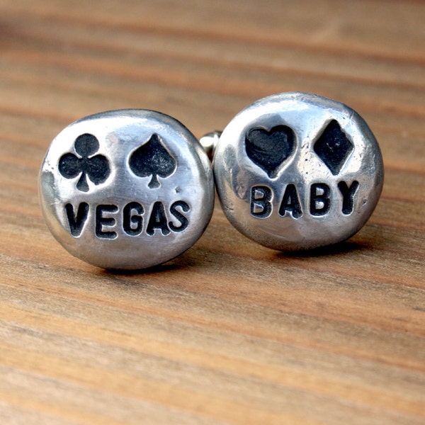 Cufflinks - Cuff Links - Vegas Baby