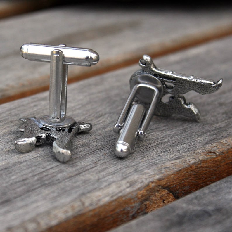 Personalized Initial Drum Set Cufflinks Cuff Links Custom Cuff Links image 2