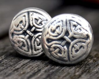 Cufflinks - Cuff Links - Celtic Eternal Knot