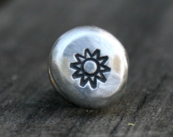 Tie Tack - Lapel Pin - Sun